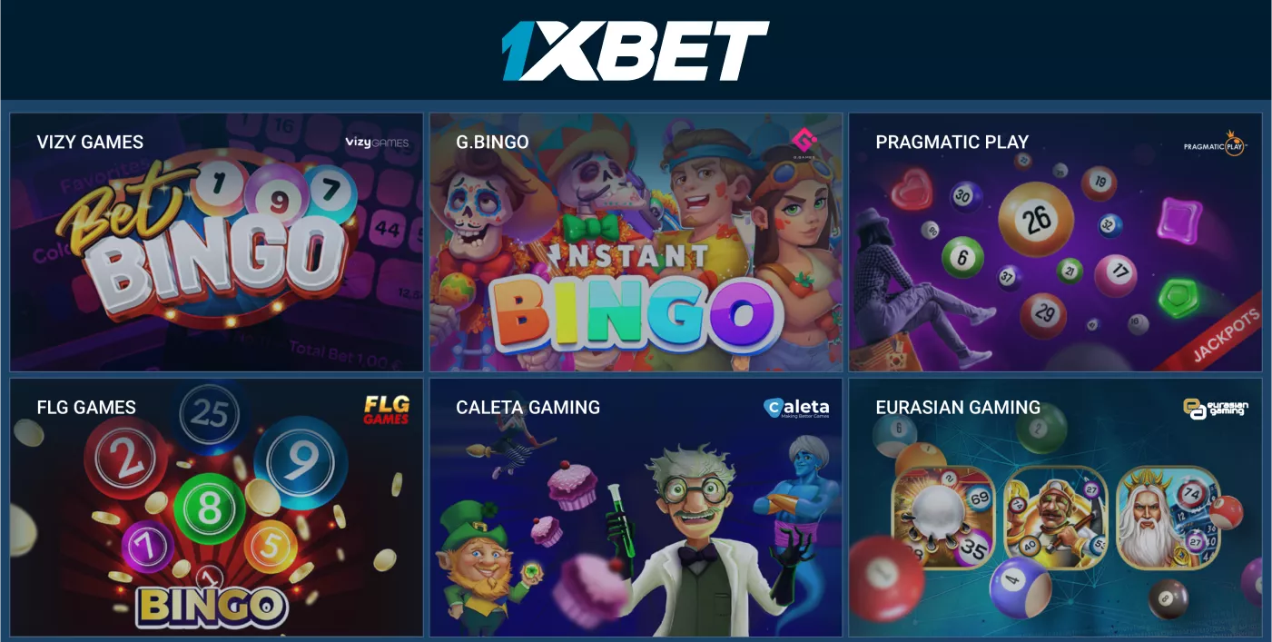 TV games and online bingo selection